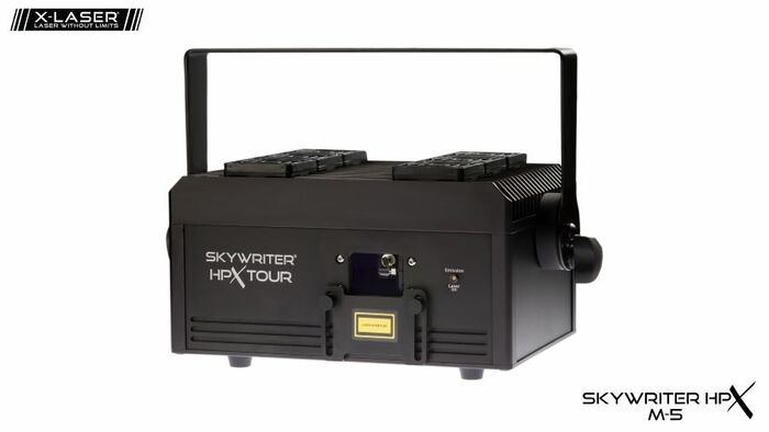 X-Laser Skywriter HPX M-5 5W Touring-grade Aerial And Graphics Laser For Mid-size Venues