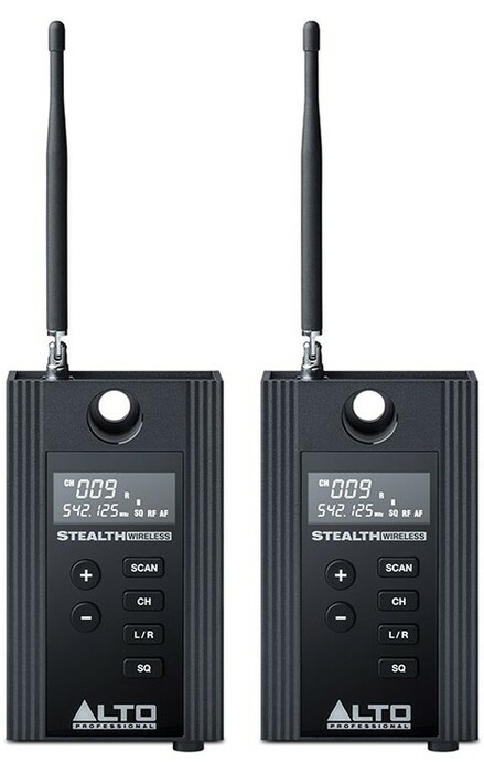 Alto Professional STEALTHMK2 2-Channel UHF Wireless System For Powered Speakers