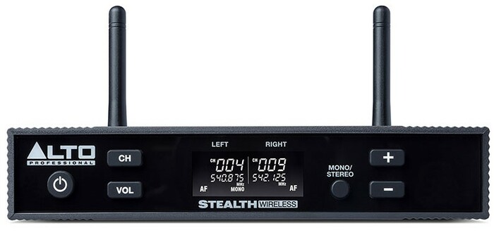 Alto Professional STEALTHMK2 2-Channel UHF Wireless System For Powered Speakers