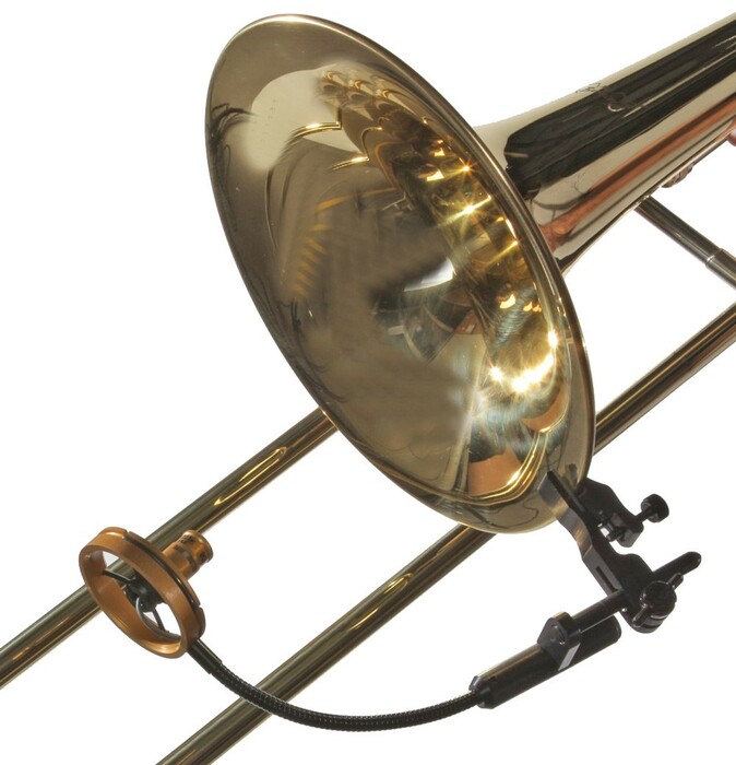 AMT P808W Sennheiser Bell Mount Clip-On Trombone Microphone For Sennheiser Bodypacks