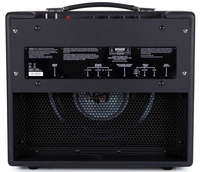 Blackstar STUDIO10EL34 10W EL34 Tube Amp With Speaker Emulated Output,Reverb And Effects Loop