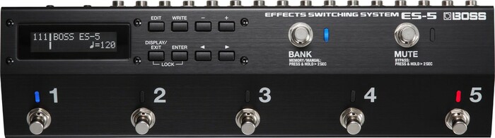 Boss ES-5 Switching System, Bass And Guitar Effects