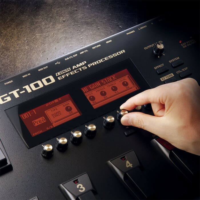 Boss GT-100 Amp Effects Processor