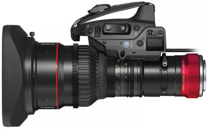 Canon 6497C005 CINE-SERVO 17-120mm T2.95 Lens, With SS-41-IASD Kit
