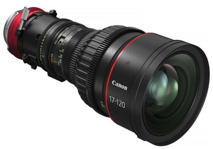 Canon 6497C006 CINE-SERVO 17-120mm T2.95 Lens, With SS-41-IASD Kit