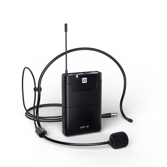 LD Systems ANNY-10-BPH-B5.1 10" Portable PA System W/1x Headset Microphone