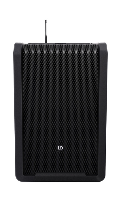 LD Systems ANNY-10-HHD-2-B4.7 10" Portable PA System W/d 2x Wireless HH Microphones