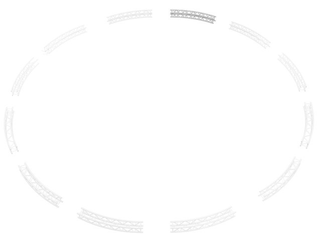 Global Truss SQ-C9-ARC30 29.52ft OD BOX CIRCLE 30 DEG. SEGMENT