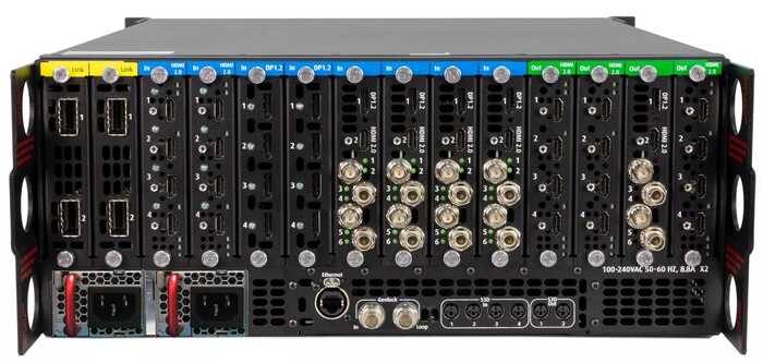 Barco E2 Gen 2 Configuration Gen 2 Chassis With 8 VPUs