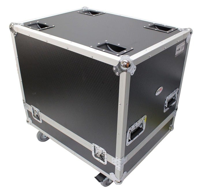 ProX X-RCF-HDL20ALAX2W Road Case For 2 RCF HDL 20-A Line Array Speakers With Wheels