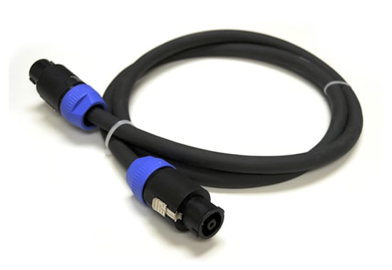 Whirlwind EP4-75 Speaker Cable, 12/4, Speakon Male To Female, 75'