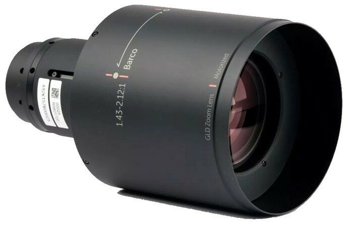 Barco GLD 1.43 - 2.12 : 1 M Standard Motorized Projector Lens