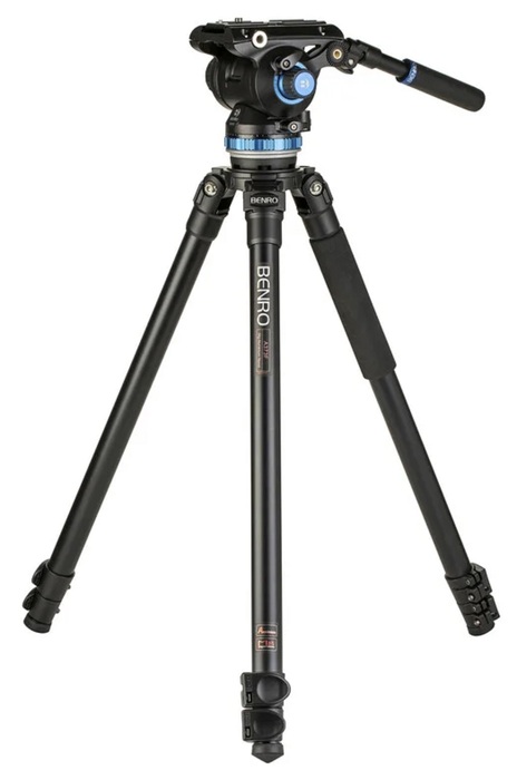 Benro A373FBS8PRO A373F Aluminum Tripod With S8Pro Fluid Video Head