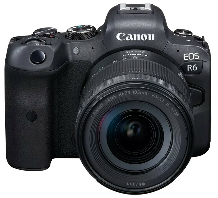Canon EOS R6 RF24-105mm F4-7.1 IS STM Lens Kit [Restock Item] EOS R6 Mirrorless Digital Camera With 24-105mm STM Lens