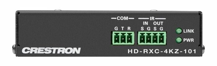 Crestron HD-RXA-4KZ-101 DM Lite 4K60 4:4:4 Receiver For HDMI, RS-232, And IR Signal Extension Over CATx Cable