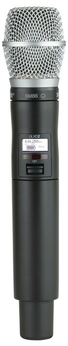 Shure ULXD2/SM86-X52 Digital Handheld Transmitter With SM86 Capsule, 902-928 MHz