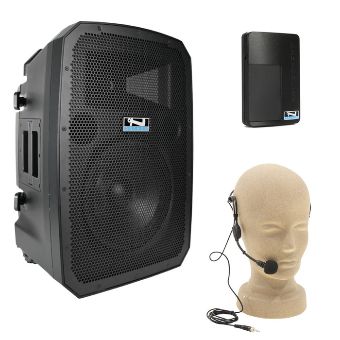 Anchor LIBERTY3-LINK-1 Link Battery Powered PA Speaker With 1 Mic