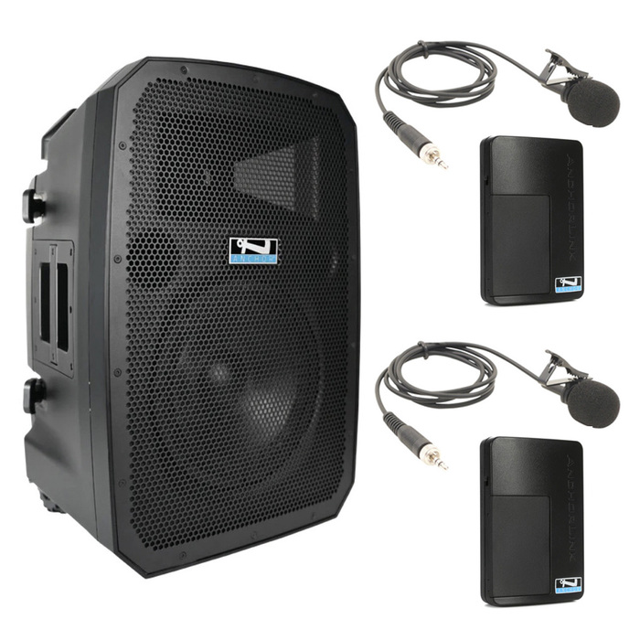 Anchor LIBERTY3-LINK-2 Link Battery Powered PA Speaker With 2 Mics