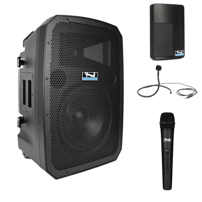 Anchor LIBERTY3-LINK-2 Link Battery Powered PA Speaker With 2 Mics