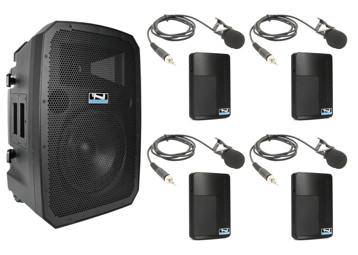 Anchor LIBERTY3-LINK-4 Link Battery Powered PA Speaker With 4 Mics