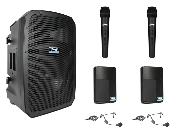 Anchor LIBERTY3-LINK-4 Link Battery Powered PA Speaker With 4 Mics