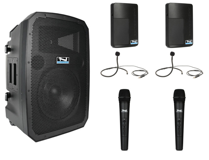 Anchor LIBERTY3-LINK-4 Link Battery Powered PA Speaker With 4 Mics