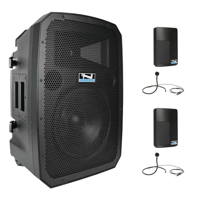 Anchor LIBERTY3-HUB-2 Battery Powered PA Speaker With 2 Mics