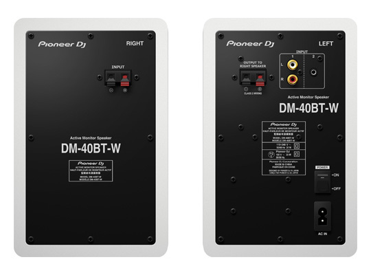 Pioneer DJ DM-40BT 4 Inch Desktop Monitor With Bluetooth