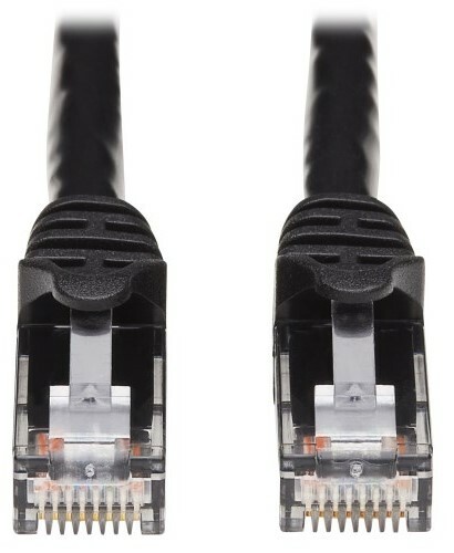 Tripp Lite N261-005-BK 5' Cat6A Snagless 10G Patch Cable, Unsheilded