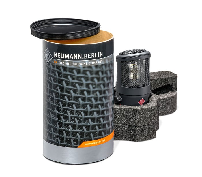 Neumann BCM 104 Black Edition Large Diaphragm Cardioid Condenser Microphone, Black