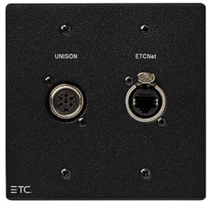 ETC ECPB-DMX1IN/NET DMX In And Ethernet, 2 Gang, 1094A1136