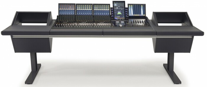 Argosy E-S4-5B-RR-B Eclipse For Avid S4 5' Wide Console Desk With Left And Right Racks