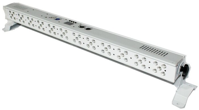 ProX X-BAR60RGBWAWIRC Ultrabright DAZZLER Bar With 60 3W RGBWA LED, White