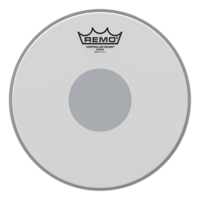 Remo CS0113-10 Controlled Sound Coated Drumhead, 13", Black Dot On Bottom
