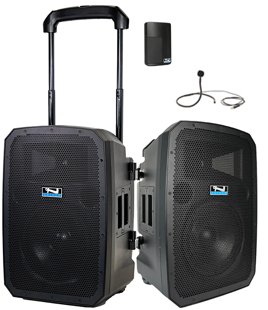 Anchor Liberty 3 Dual Hub 1 Mic Kit 2 Battery Powered PA Speakers With 1 Mic