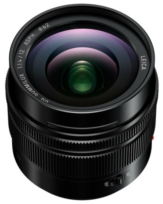 Panasonic Leica DG Summilux 12mm f/1.4 ASPH Wide-Angle Prime Camera Lens