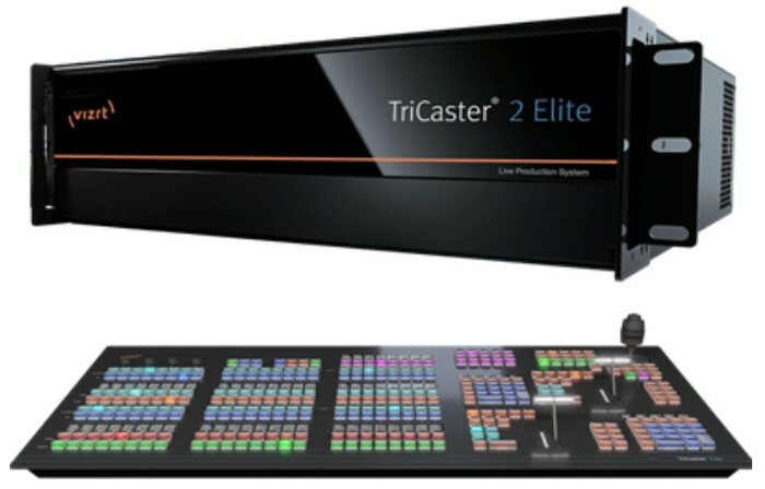 Vizrt (formerly NewTek) TC2EDUALPROMO TriCaster 2 Elite And Flex Dual Control Panel Bundle Promotion