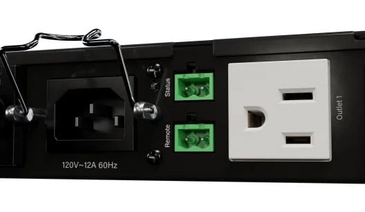 Middle Atlantic PDX-915R-SP 9 Outlet, 15 Amp Rackmount Power With Multi-Stage Surge Protection