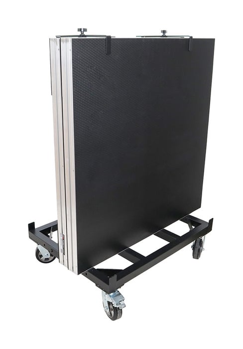 ProX X-STGX6 Universal Portable Rolling Dolly For 4' X 4' And 4' X 8' Stage Platforms, Supports 6-8 Units