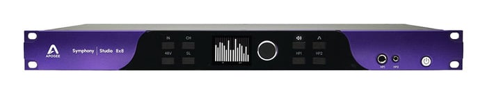 Apogee Electronics SYMPHONY STUDIO 8X8 8x8 Audio Interface With DSP, Monitor Calibration And Control