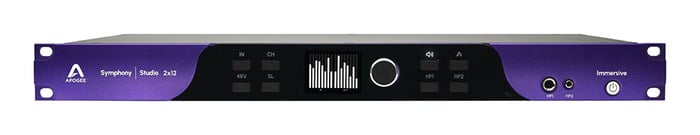 Apogee Electronics SYMPHONY STUDIO 2X12 2x12 Audio Interface With DSP, Monitor Calibration And Control