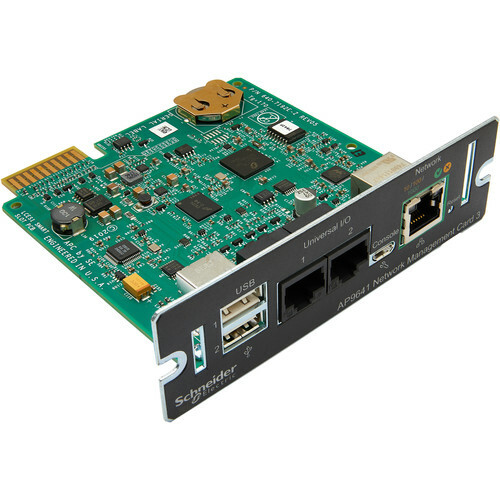 American Power Conversion AP9641 UPS Network Management Card W/Environmental Monitoring