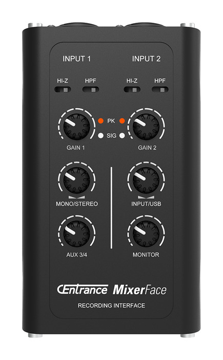 CEntrance MixerFace R4D Gen 3 Portable Audio Interface For Music And Video