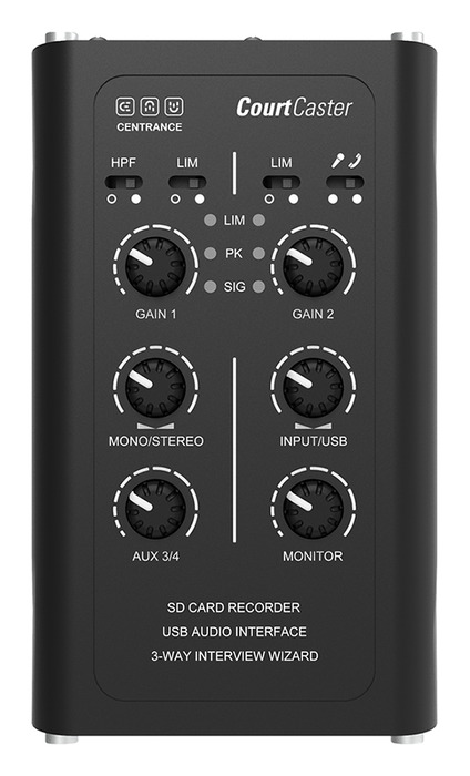 CEntrance CourtCaster R4S Mixer, Recorder And Audio Interface