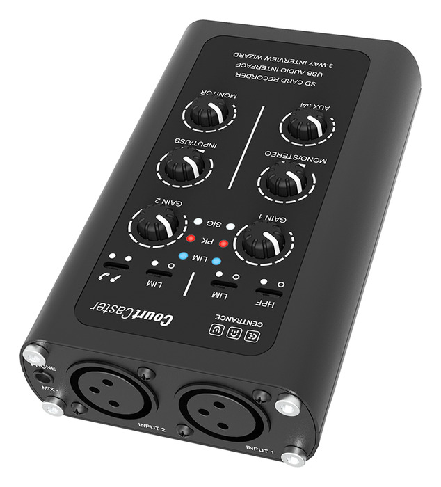 CEntrance CourtCaster R4S Mixer, Recorder And Audio Interface