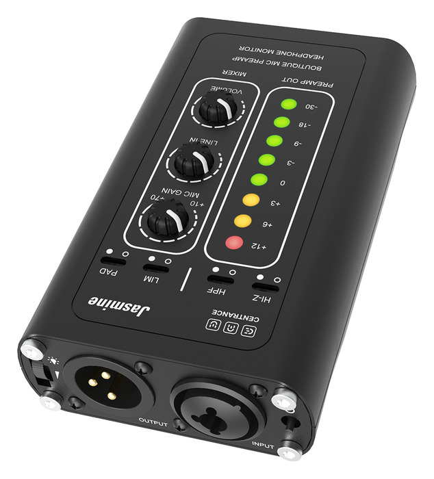 CEntrance Jasmine Portable Mic Preamplifier For Music Or Voice