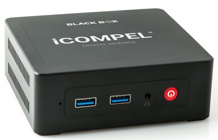 Black Box Network Svcs iCompel Full HD 1-Zone Digital Signage Player