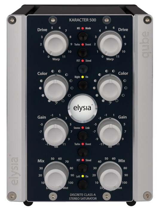 Elysia karacter qube 2-Channel Tonal-Color Generator 500 Series Module