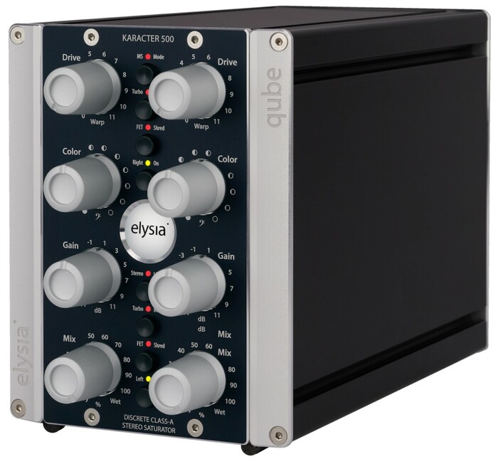 Elysia karacter qube 2-Channel Tonal-Color Generator 500 Series Module