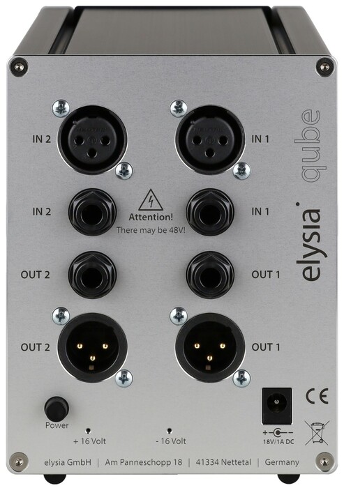 Elysia nvelope qube Stereo/Dual Mono EQ And Dynamics Processor